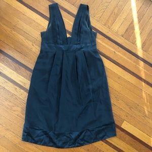 Graham & Spencer 100% silk navy dress S Small